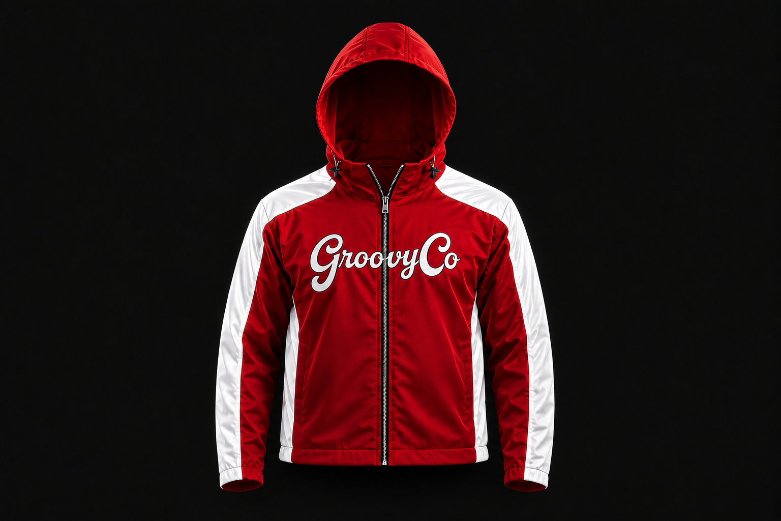 Men’s Groov Red Windbreaker (Jacket)